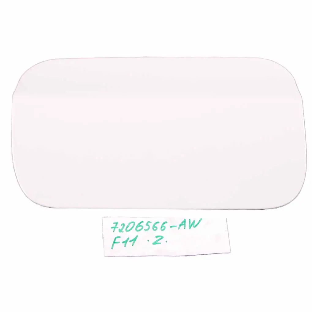 Fill-in Flap Filler Alpinweiss Alpine White - 300 to BMW F11 Fuel Cover with Part number 7206566 BMW F11 Fuel Cover Fill-in Flap Filler Alpinweiss Alpine White - 300 - SKU 7206566-AW - Part number 7206566