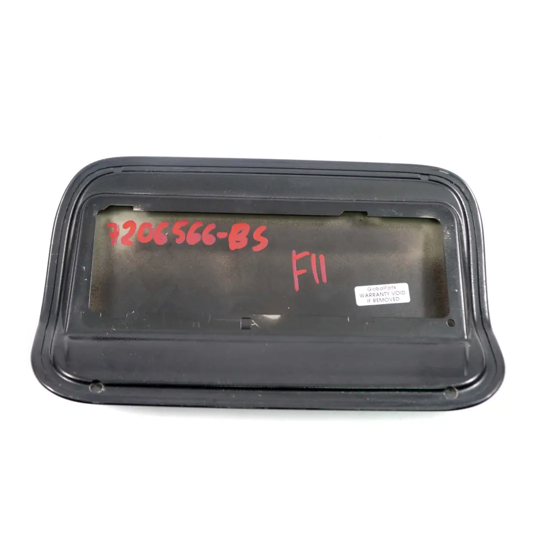 F11N LCI Fill-in Flap Filler Black Sapphire Metallic 475 Fuel Cover BMW F11 - SKU 7206566-BS - Part number 7206566