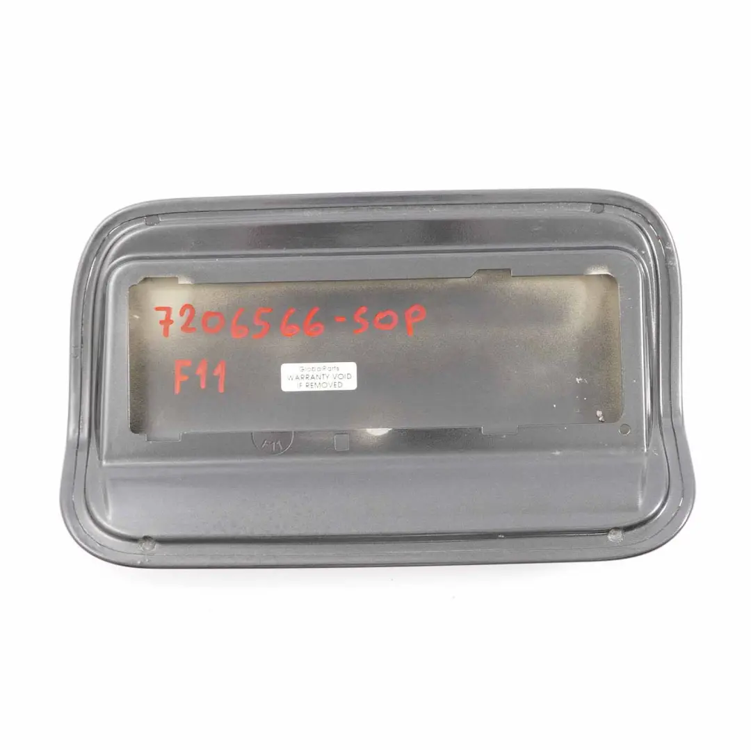 Coperchio Carburante Riempimento Sportello Sophistograu - A90 per BMW F11 con numero di parte 7206566 BMW F11 Coperchio Carburante Riempimento Sportello Sophistograu - A90 - SKU 7206566-SOP - Numero di parte 7206566