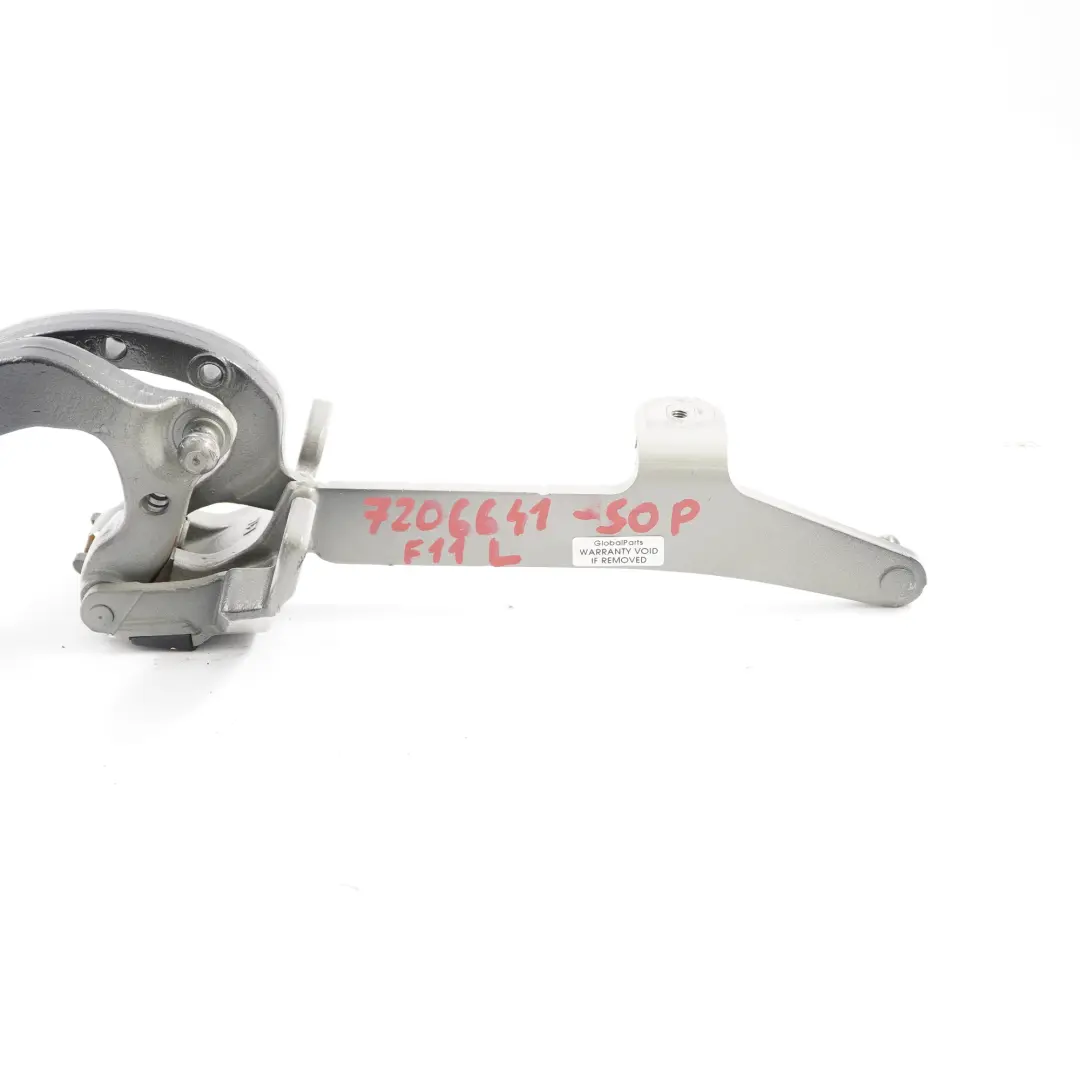  Boot Lid Hinge BMW F11 Touring Left N/S Trunk Tailgate Sophistograu Grey - A90 - SKU 7206641-SOP - Part number 7206641