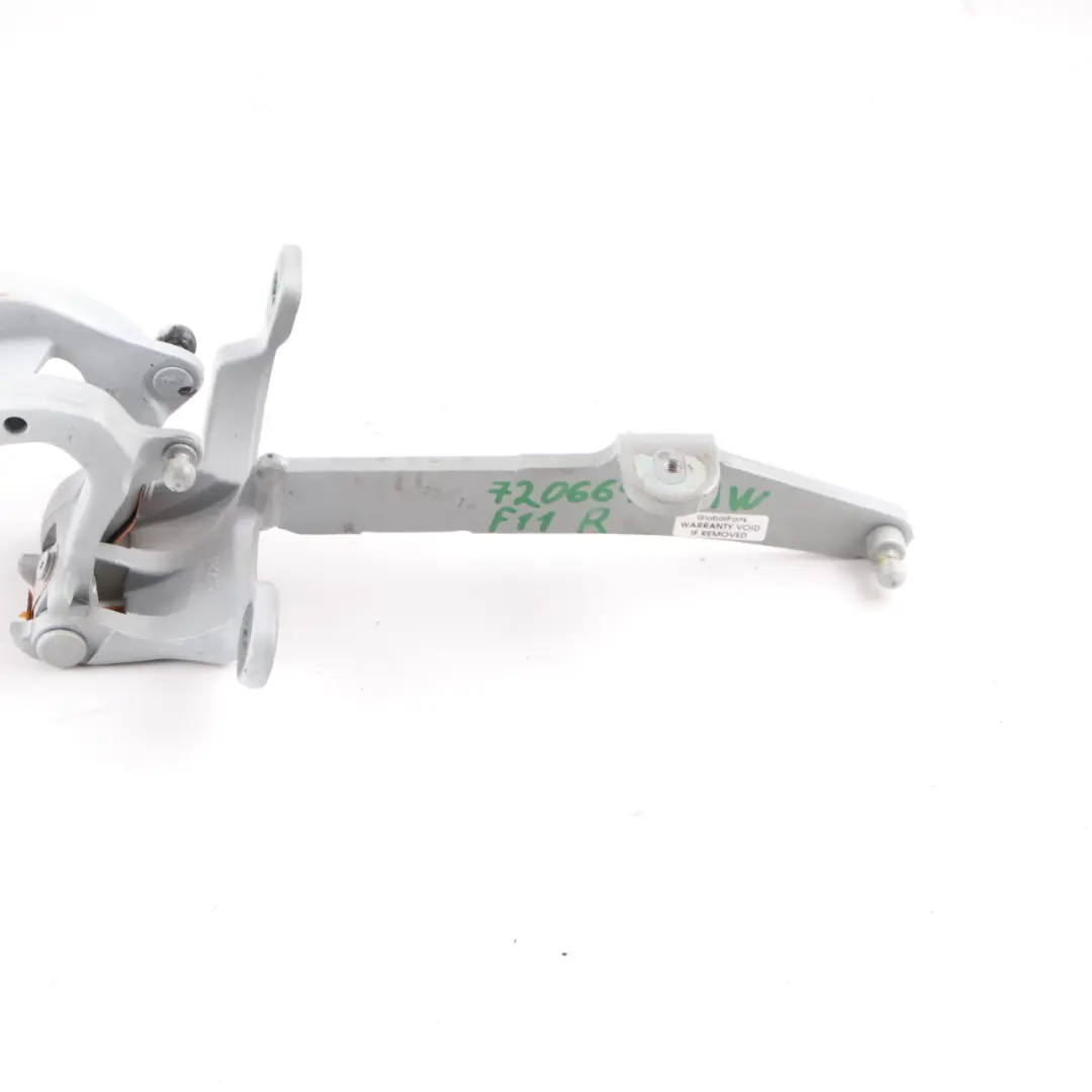 BMW F11 Scharnier Heckklappe Rechts Sophistograu Metallic - A90 7206640 - SKU 7206642-AW - Teilenummer 7206642