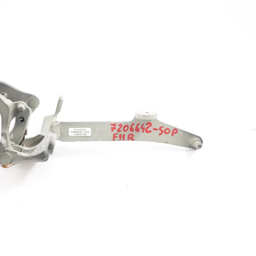 Destra Cerniera Portellone Bagagliaio Sophistograu - A90 per BMW F11 Touring con numero di parte 7206642 BMW F11 Touring Destra Cerniera Portellone Bagagliaio Sophistograu - A90 - SKU 7206642-SOP - Numero di parte 7206642