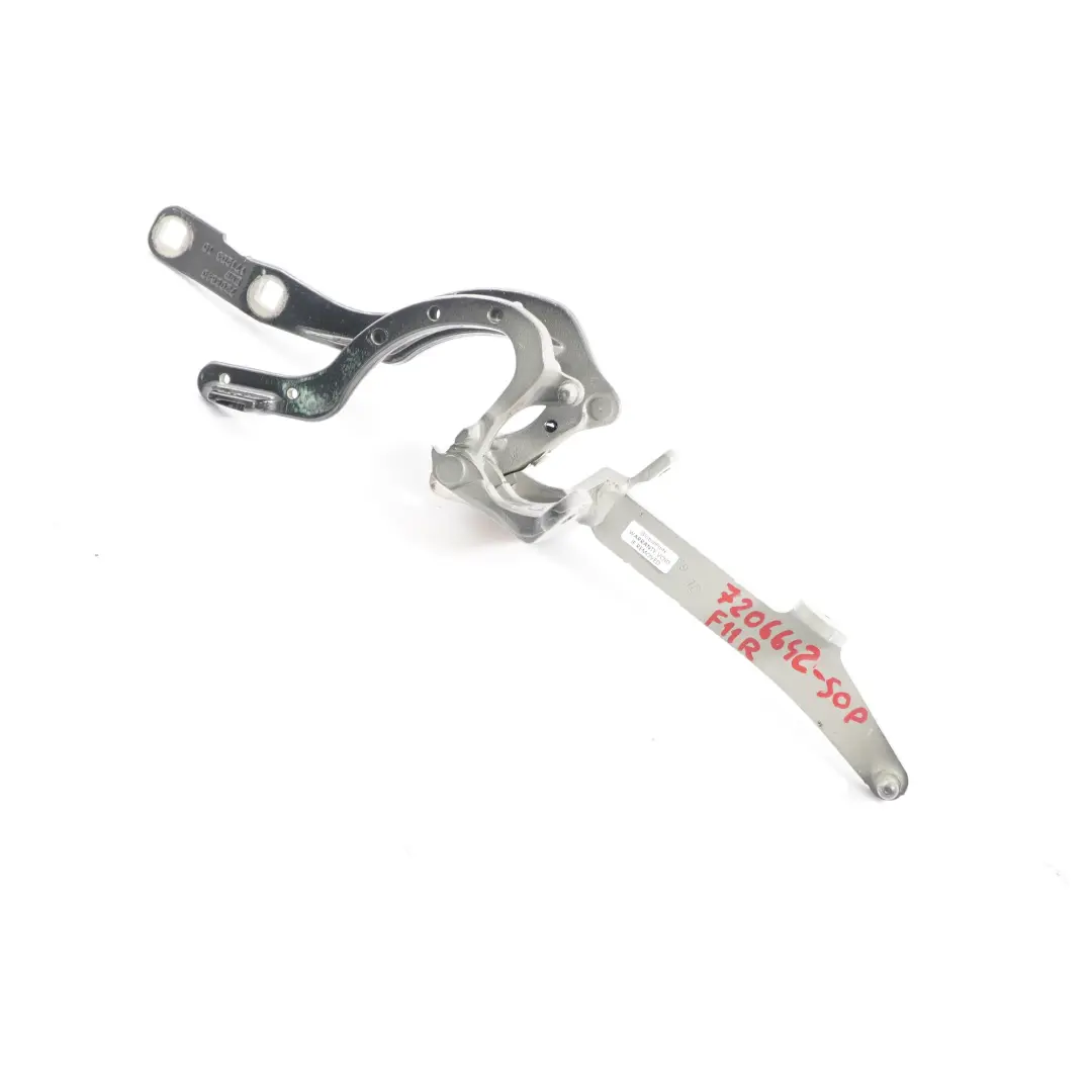 BMW F11 Touring Charnière Droite Coffre Hayon Gris Sophistograu - A90 - SKU 7206642-SOP - Numéro de pièce 7206642