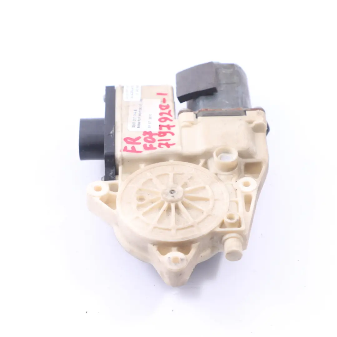 BMW F07 GT Window Lifter Regulator Motor Front Right Door O/S Drive Unit - SKU 7207008 - Part number 7207008