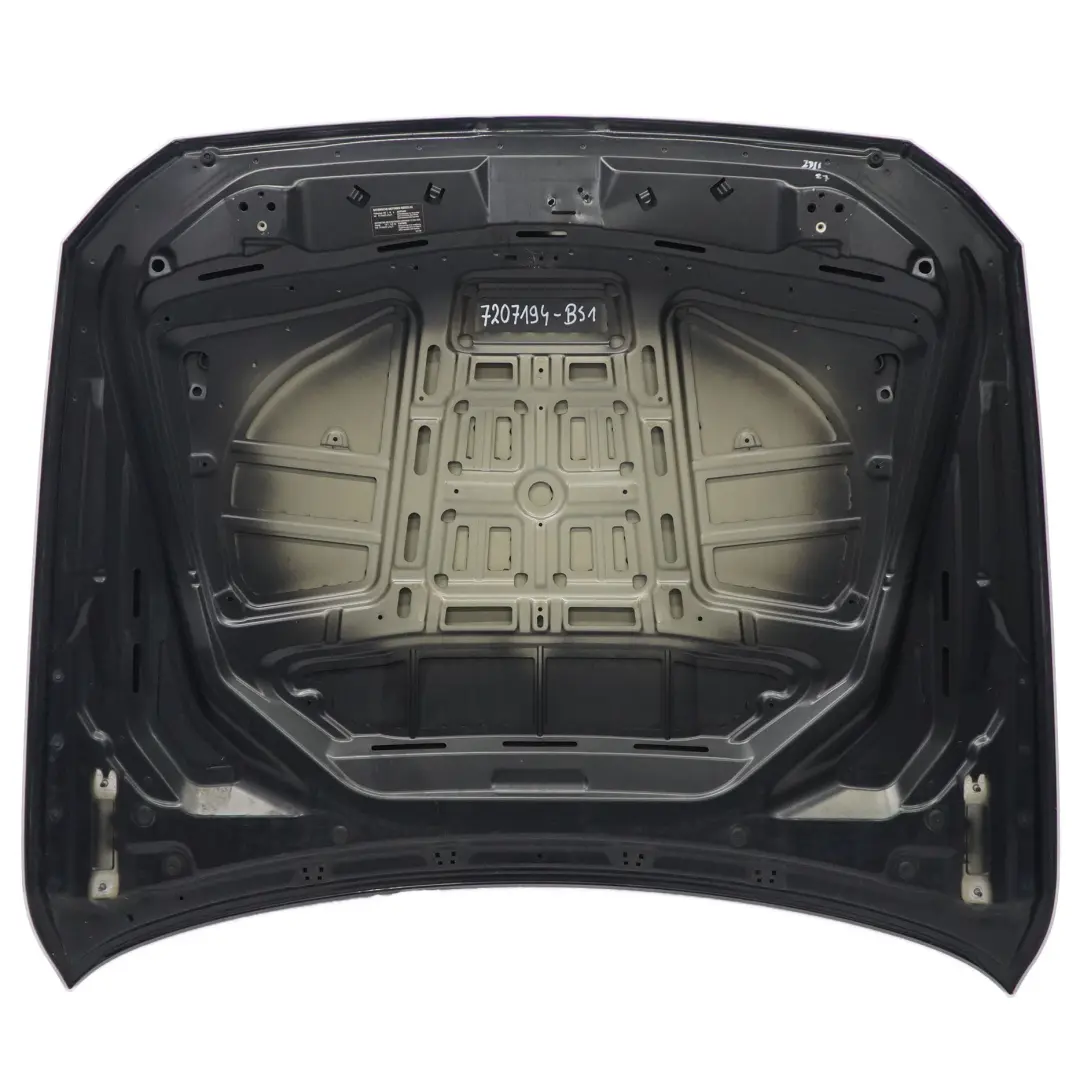  Hood Bonnet BMW F10 Aluminium Cover Panel Black Sapphire Metallic - 475 - SKU 7207194-BS1 - Part number 7207194