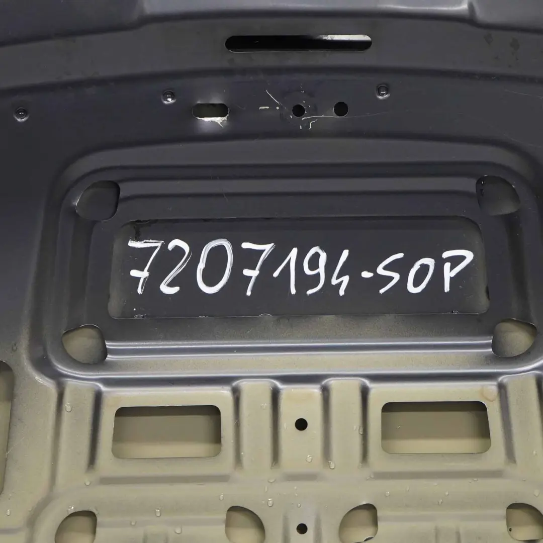  Hood Bonnet BMW F10 Aluminium Cover Panel Sophistograu Grey Metallic - A90 - SKU 7207194-SOP - Part number 7207194
