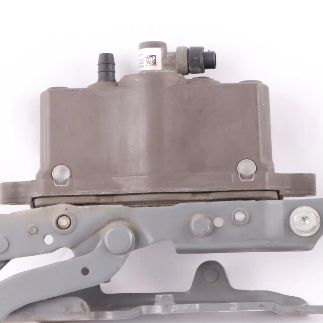 BMW F10 F11 Hood Hinge Left N/S Engine Bonnet Actuator Spacegrau Grey - A52 - SKU 7207199-SCG - Part number 7207199