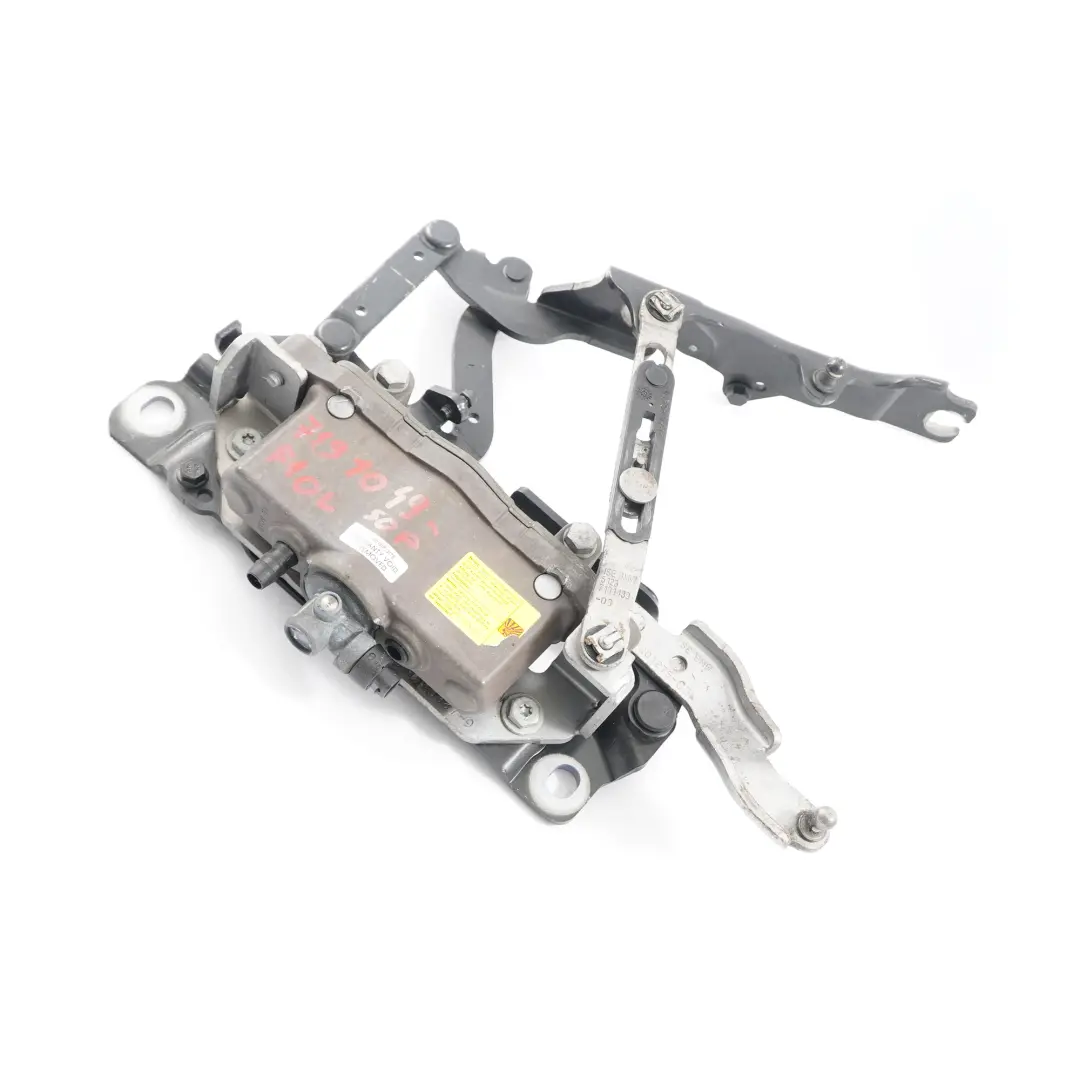 BMW F10 F11 Hood Hinge Left N/S Engine Bonnet Actuator Sophistograu Grey - A90 - SKU 7207199-SOP - Part number 7207199