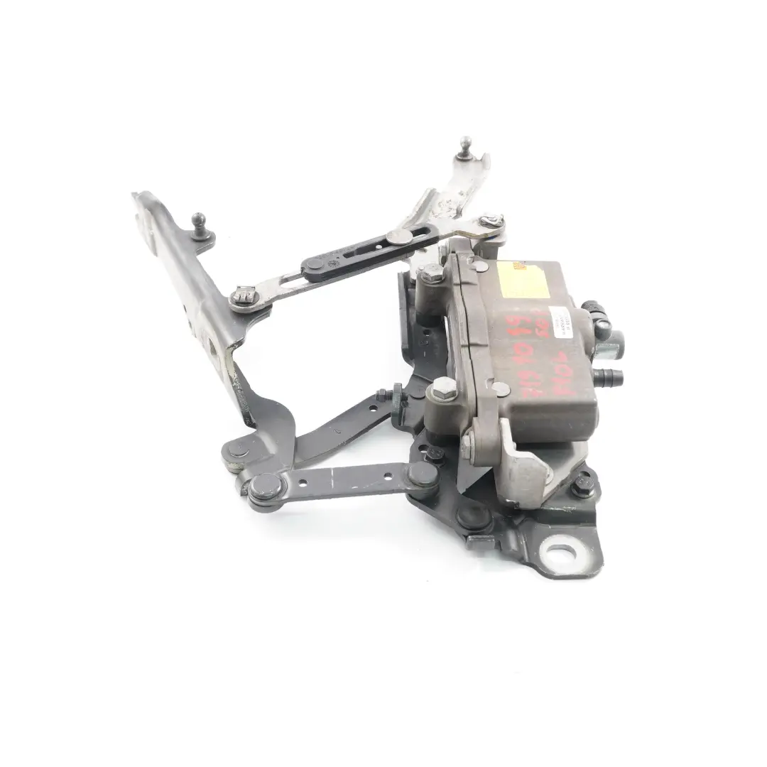 BMW F10 F11 Hood Hinge Left N/S Engine Bonnet Actuator Sophistograu Grey - A90 - SKU 7207199-SOP - Part number 7207199