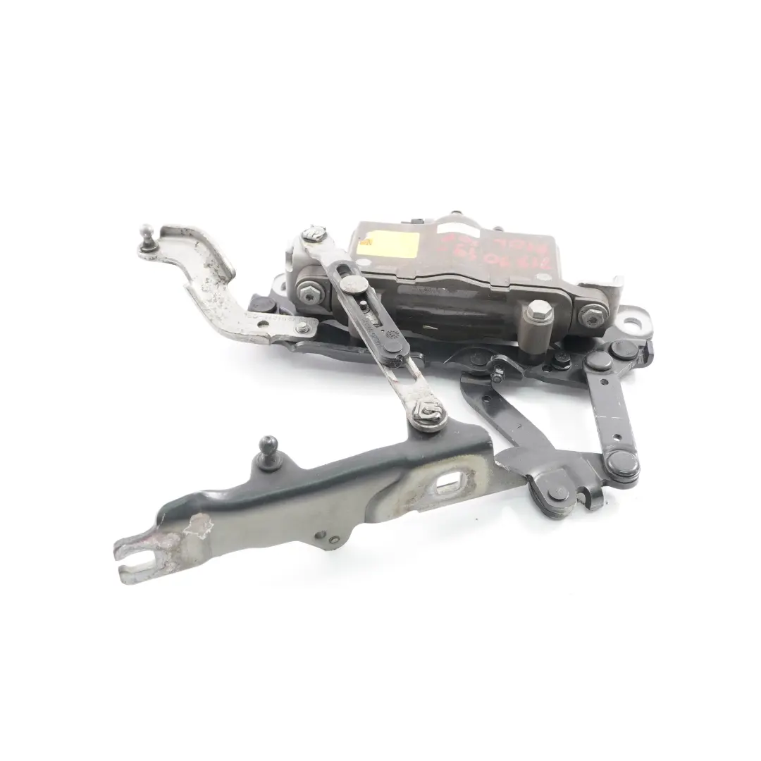BMW F10 F11 Hood Hinge Left N/S Engine Bonnet Actuator Sophistograu Grey - A90 - SKU 7207199-SOP - Part number 7207199