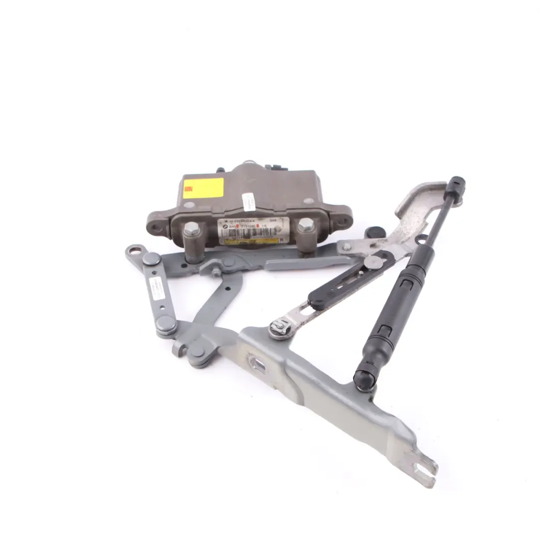 BMW F10 F11 Hood Hinge Right O/S Engine Bonnet Actuator Spacegrau Grey - A52 - SKU 7207200-SCG - Part number 7207200