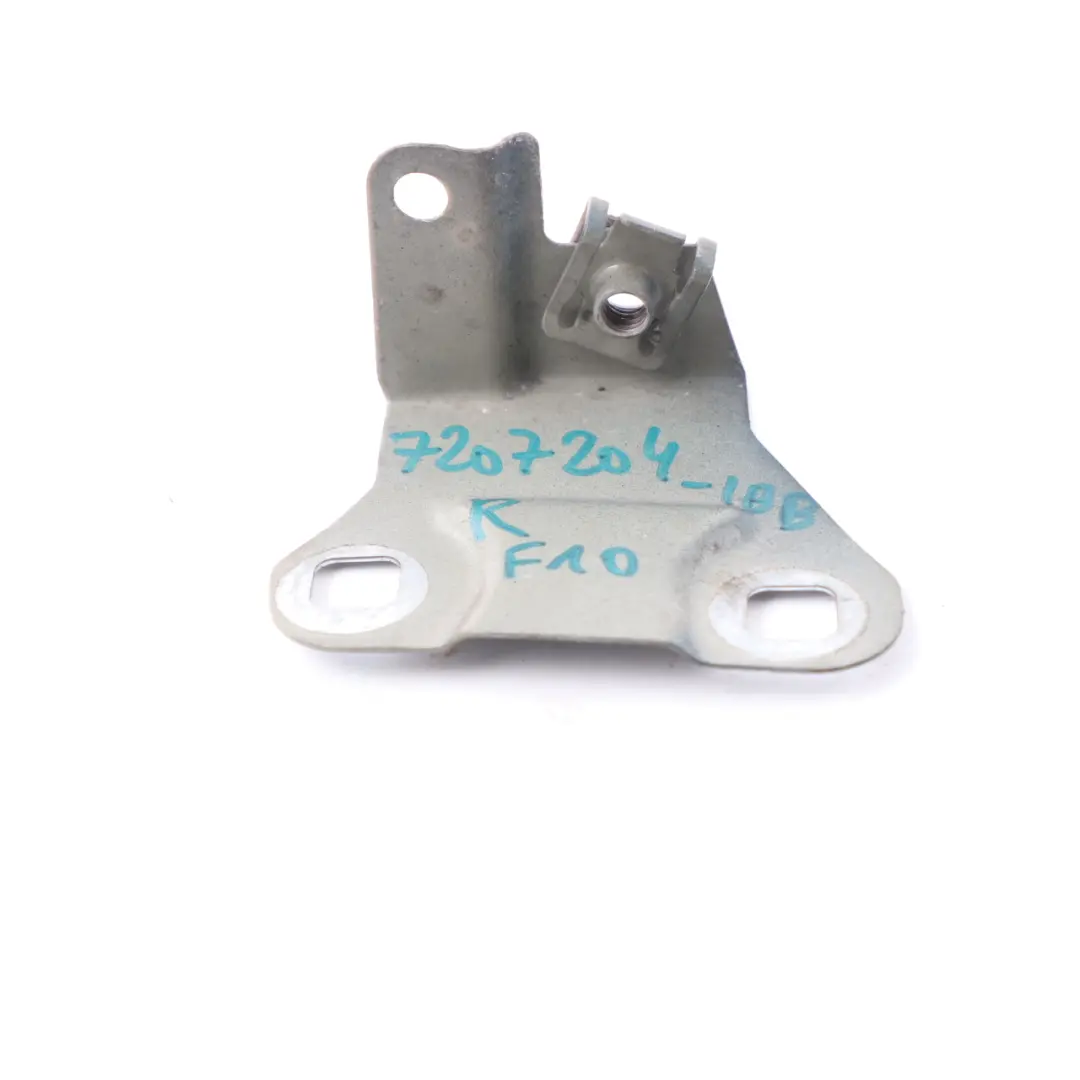 BMW F10 Front Fender Panel Bracket Wing Mount Right O/S Side Imperial Blue - A89 - SKU 7207204-IBB - Part number 7207204
