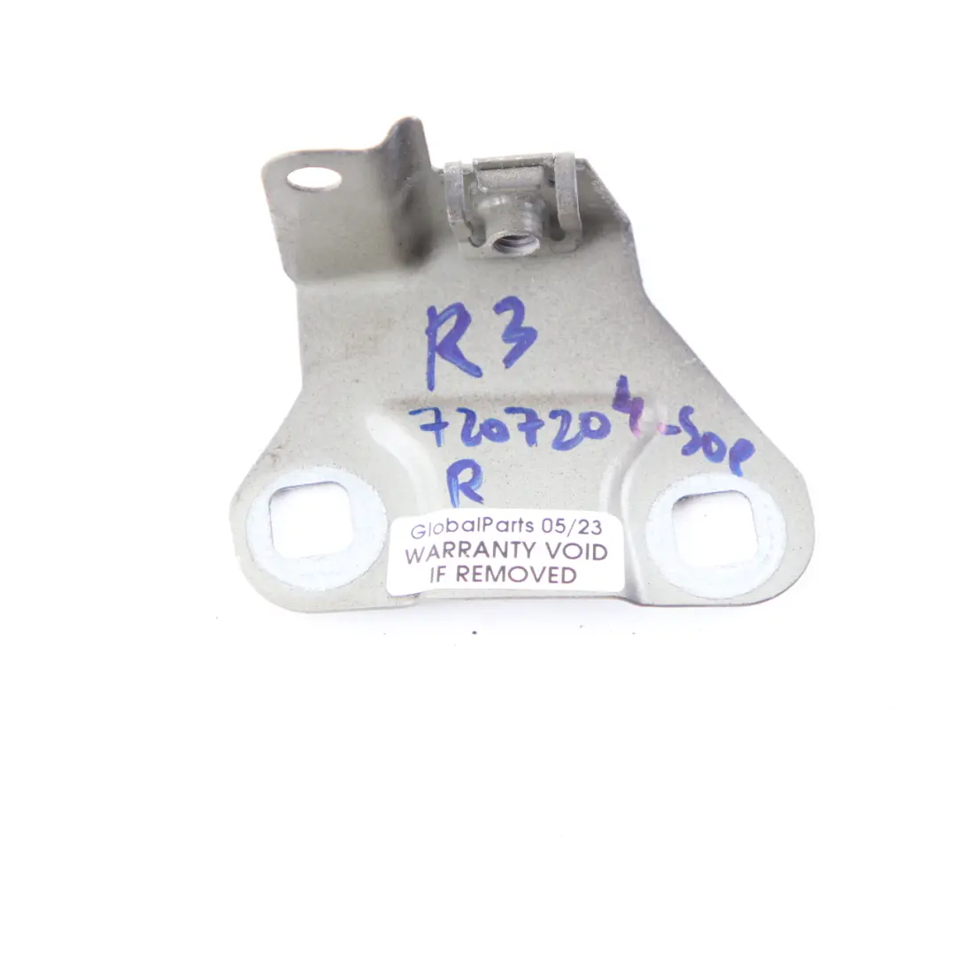  Fender Bracket BMW F10 F11 Side Panel Right O/S Wing Mount Sophisto Grey - SKU 7207204-SOP - Part number 7207204