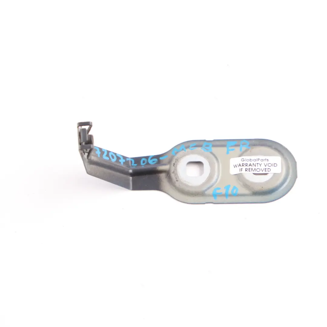 Fender Bracket Front Right O/S Mount Monte Carlo Blue B05 to BMW F10 F11 with Part number 7207206 BMW F10 F11 Fender Bracket Front Right O/S Mount Monte Carlo Blue B05 - SKU 7207206-MCB - Part number 7207206