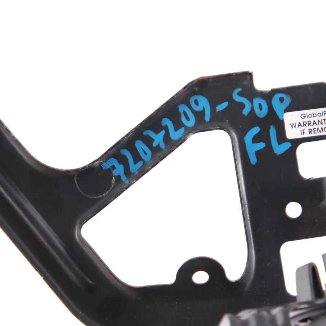 BMW F10 F11 Bracket Holder Front Left N/S Support Panel Fender Sophistograu Grey - SKU 7207209-SOP - Part number 7207209