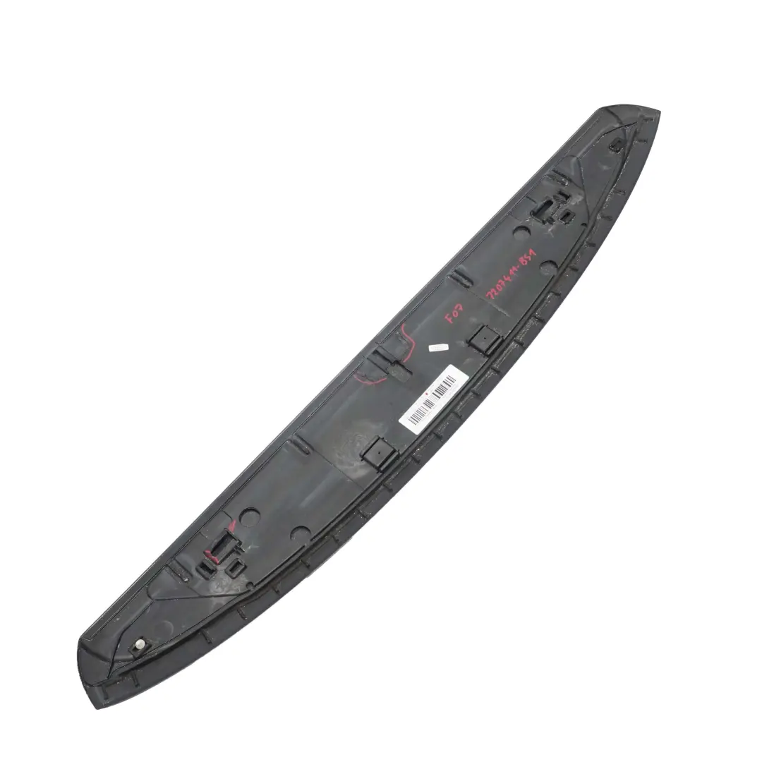 Rear Spoiler BMW F07 Cover Panel Top Trunk Lid Gran Turismo Black Sapphire 475 - SKU 7207411-BS1 - Part number 7207411