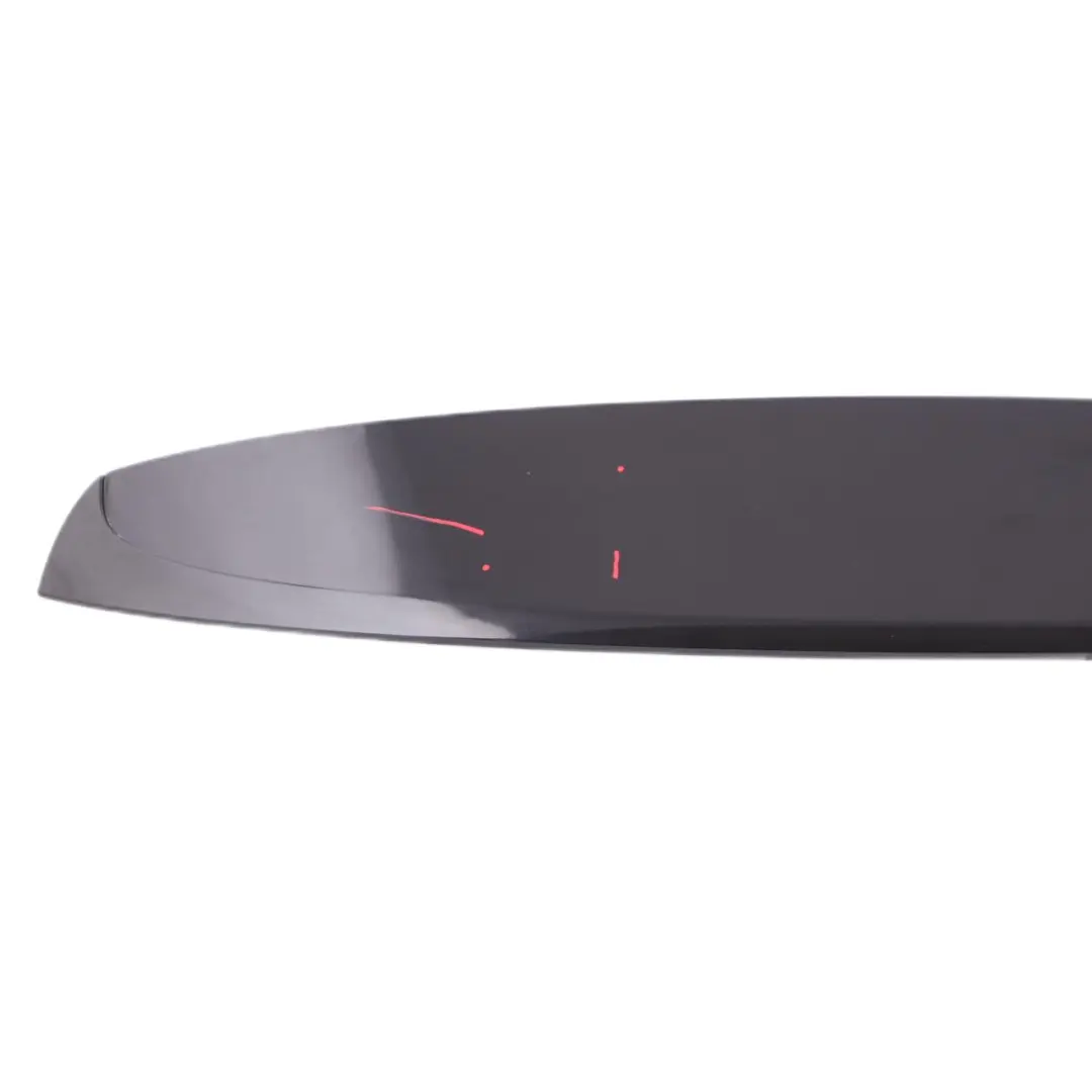 Rear Spoiler BMW F07 Cover Panel Top Trunk Lid Gran Turismo Black Sapphire 475 - SKU 7207411-BS2 - Part number 7207411
