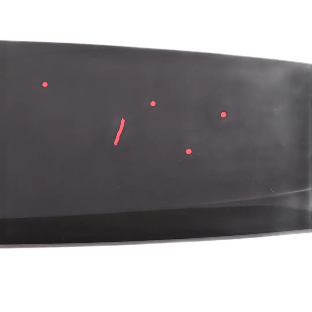 Rear Spoiler BMW F07 Cover Panel Top Trunk Lid Gran Turismo Black Sapphire 475 - SKU 7207411-BS2 - Part number 7207411