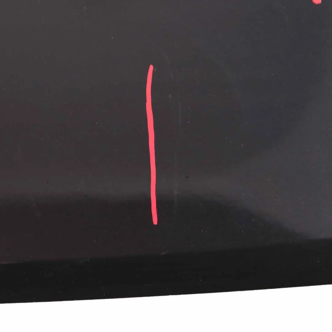 Rear Spoiler BMW F07 Cover Panel Top Trunk Lid Gran Turismo Black Sapphire 475 - SKU 7207411-BS2 - Part number 7207411