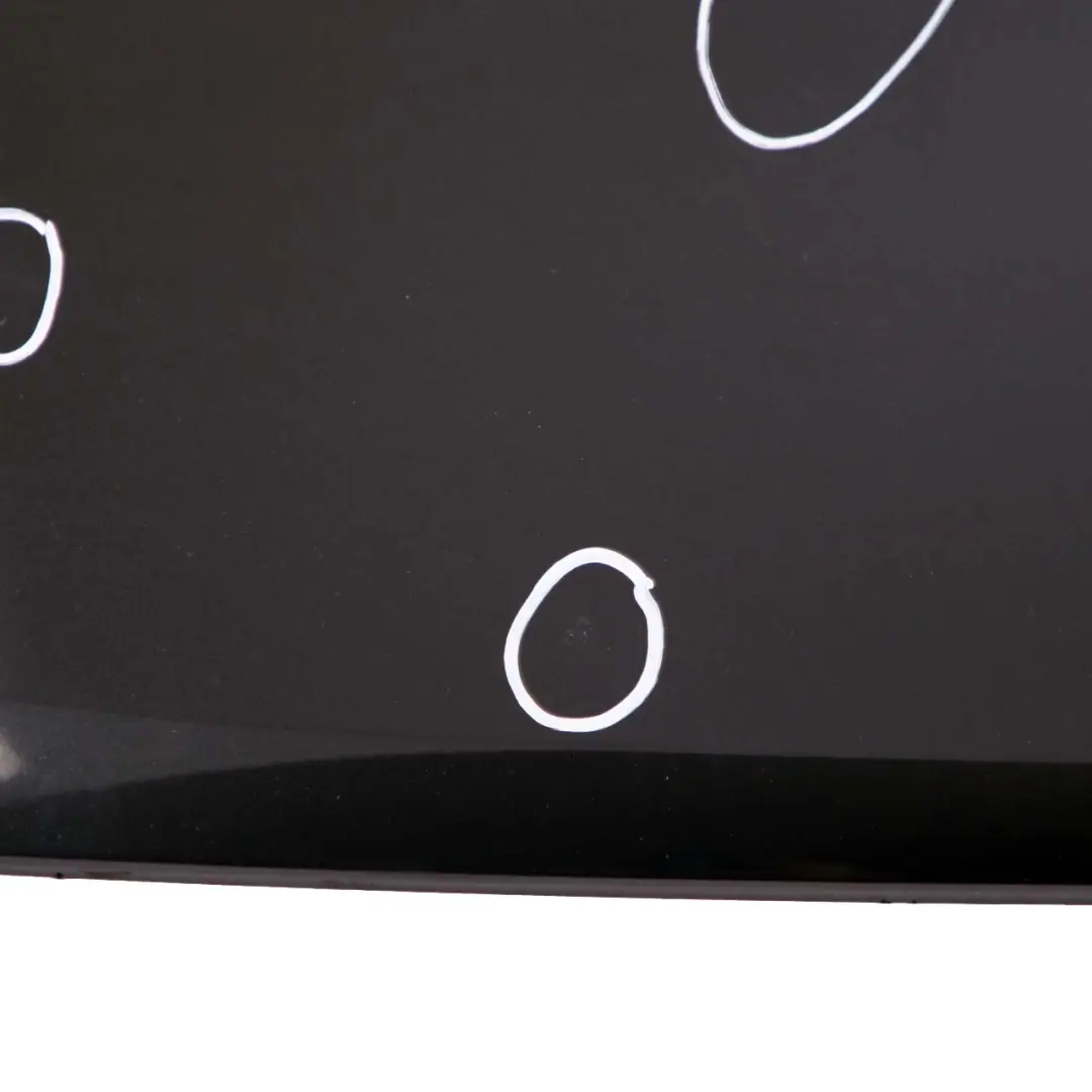 Spoiler BMW F07 Cover Panel Top Trunk Lid Gran Turismo Black Sapphire 475 to Rear with Part number 7207411 Rear Spoiler BMW F07 Cover Panel Top Trunk Lid Gran Turismo Black Sapphire 475 - SKU 7207411-BS - Part number 7207411