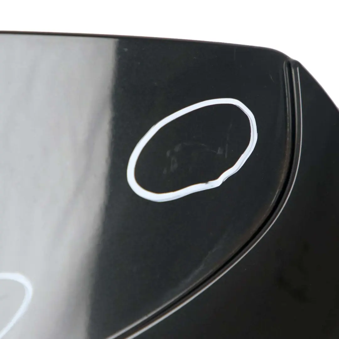 Spoiler BMW F07 Cover Panel Top Trunk Lid Gran Turismo Black Sapphire 475 to Rear with Part number 7207411 Rear Spoiler BMW F07 Cover Panel Top Trunk Lid Gran Turismo Black Sapphire 475 - SKU 7207411-BS - Part number 7207411