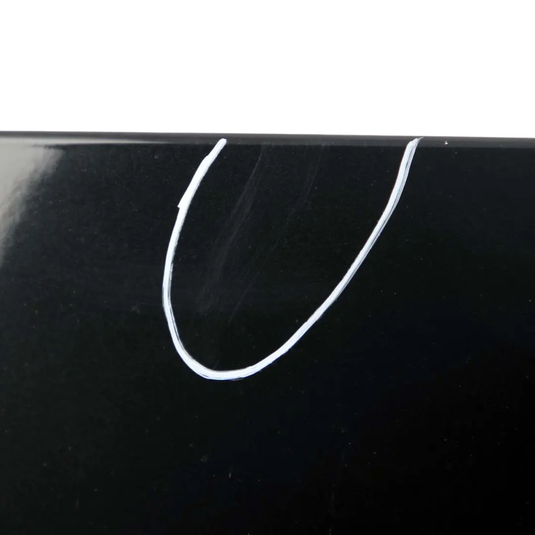 Spoiler BMW F07 Cover Panel Top Trunk Lid Gran Turismo Black Sapphire 475 to Rear with Part number 7207411 Rear Spoiler BMW F07 Cover Panel Top Trunk Lid Gran Turismo Black Sapphire 475 - SKU 7207411-BS - Part number 7207411