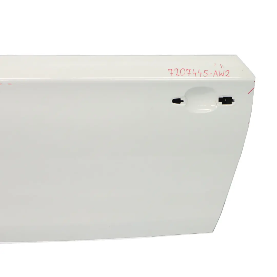 BMW E81 E82 E88 Door Front Left N/S Alpinweiss Alpine White 3 - 300 - SKU 7207445-AW2 - Part number 7207445