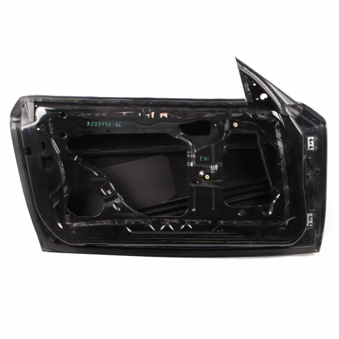 BMW E81 E82 E88 Door Front Left N/S Black Sapphire Metallic - 475 - SKU 7207445-BS1 - Part number 7207445