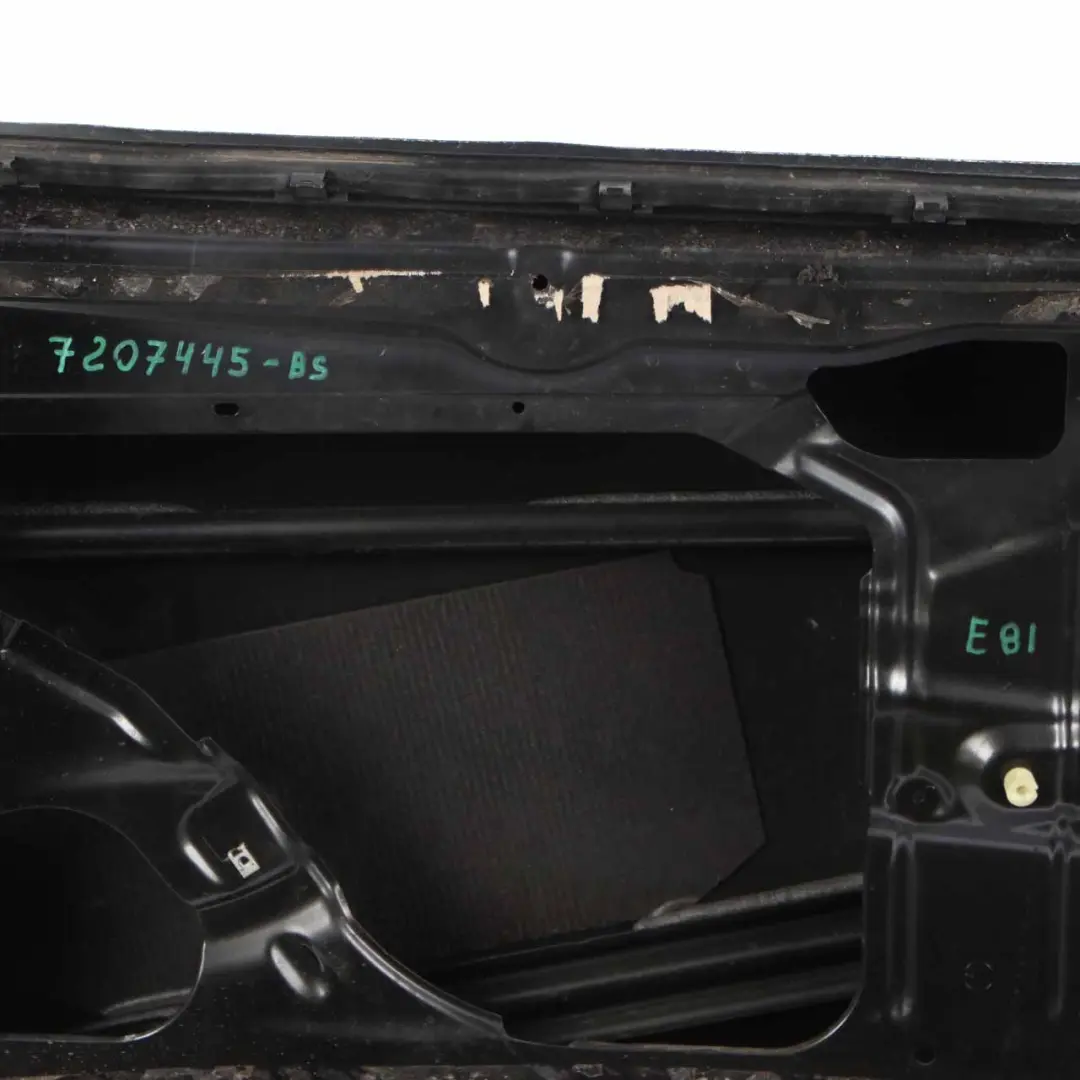 Door Front Left N/S Black Sapphire Metallic - 475 to BMW E81 E82 E88 with Part number 7207445 BMW E81 E82 E88 Door Front Left N/S Black Sapphire Metallic - 475 - SKU 7207445-BS1 - Part number 7207445