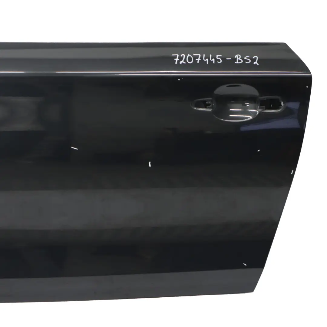 BMW E81 E82 E88 Door Front Left N/S Black Sapphire Metallic - 475 - SKU 7207445-BS2 - Part number 7207445