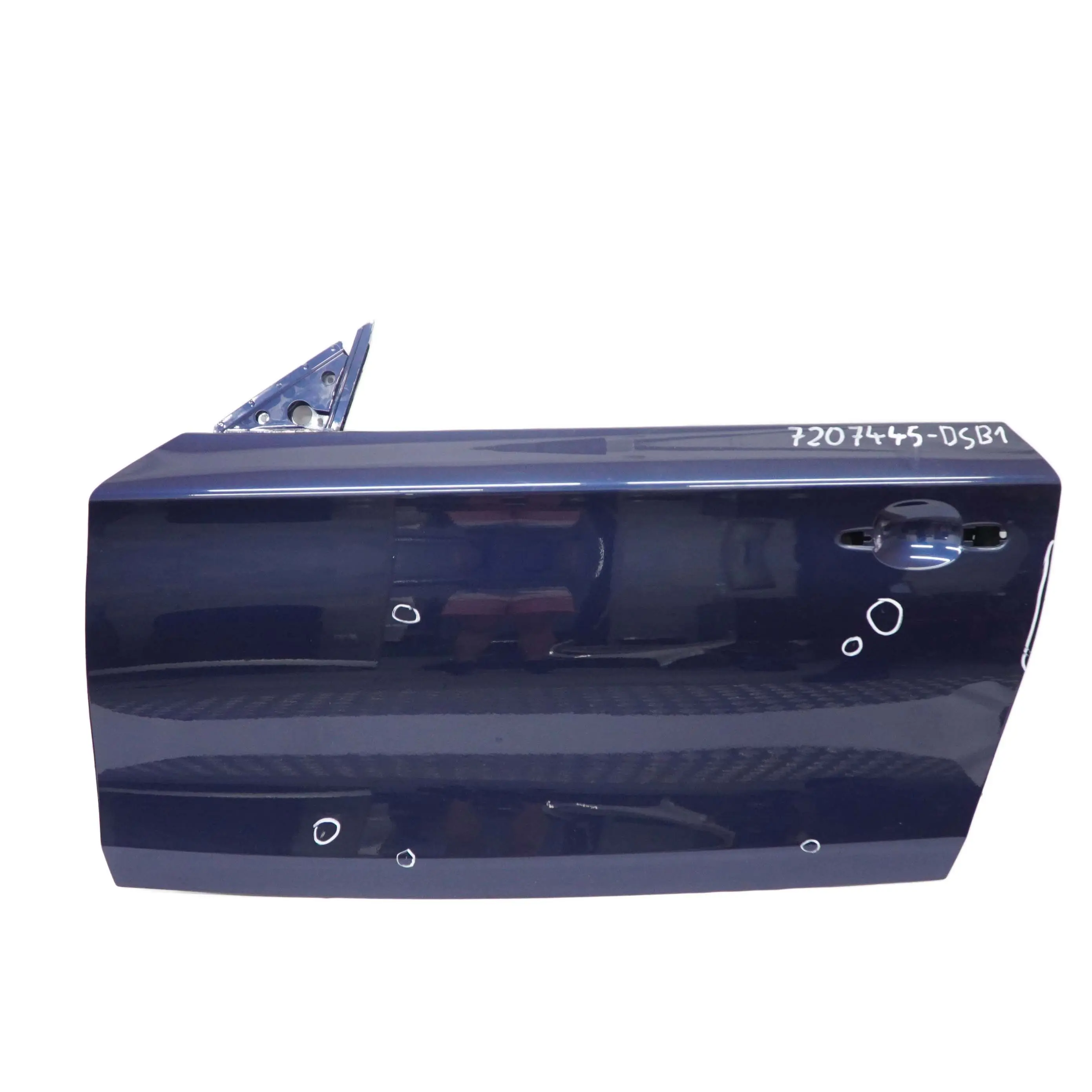 BMW E81 E82 E88 Porta Anteriore Sinistra Blu Acque Profonde Blu Metallizzato -