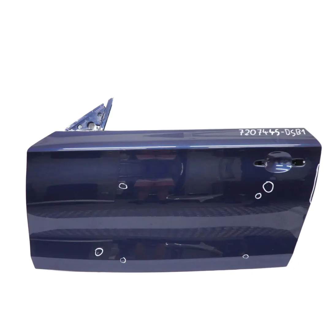 BMW E81 E82 Puerta Delantera Izquierda Tiefseeblau Deep Sea Blue Metallic A76 - SKU 7207445-DSB1 - Número de pieza 7207445