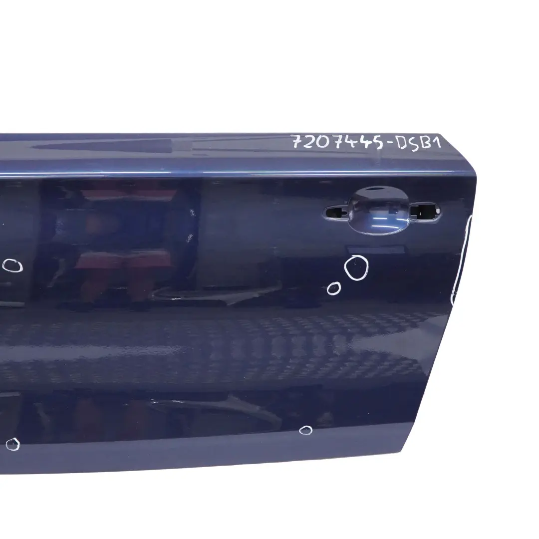 Porta Anteriore Sinistra Blu Acque Profonde Blu Metallizzato - per BMW E81 E82 E88 con numero di parte 7207445 BMW E81 E82 E88 Porta Anteriore Sinistra Blu Acque Profonde Blu Metallizzato - - SKU 7207445-DSB1 - Numero di parte 7207445