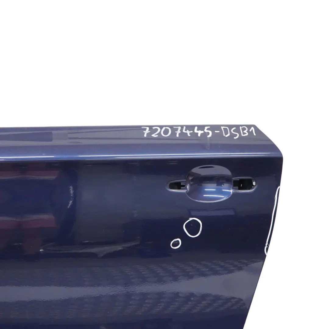 Tür Vorne Links Tiefseeblau Blau Metallic - A76 für BMW 1 E81 E82 E88 mit Teilenummer 7207445 BMW 1 E81 E82 E88 Tür Vorne Links Tiefseeblau Blau Metallic - A76 - SKU 7207445-DSB1 - Teilenummer 7207445