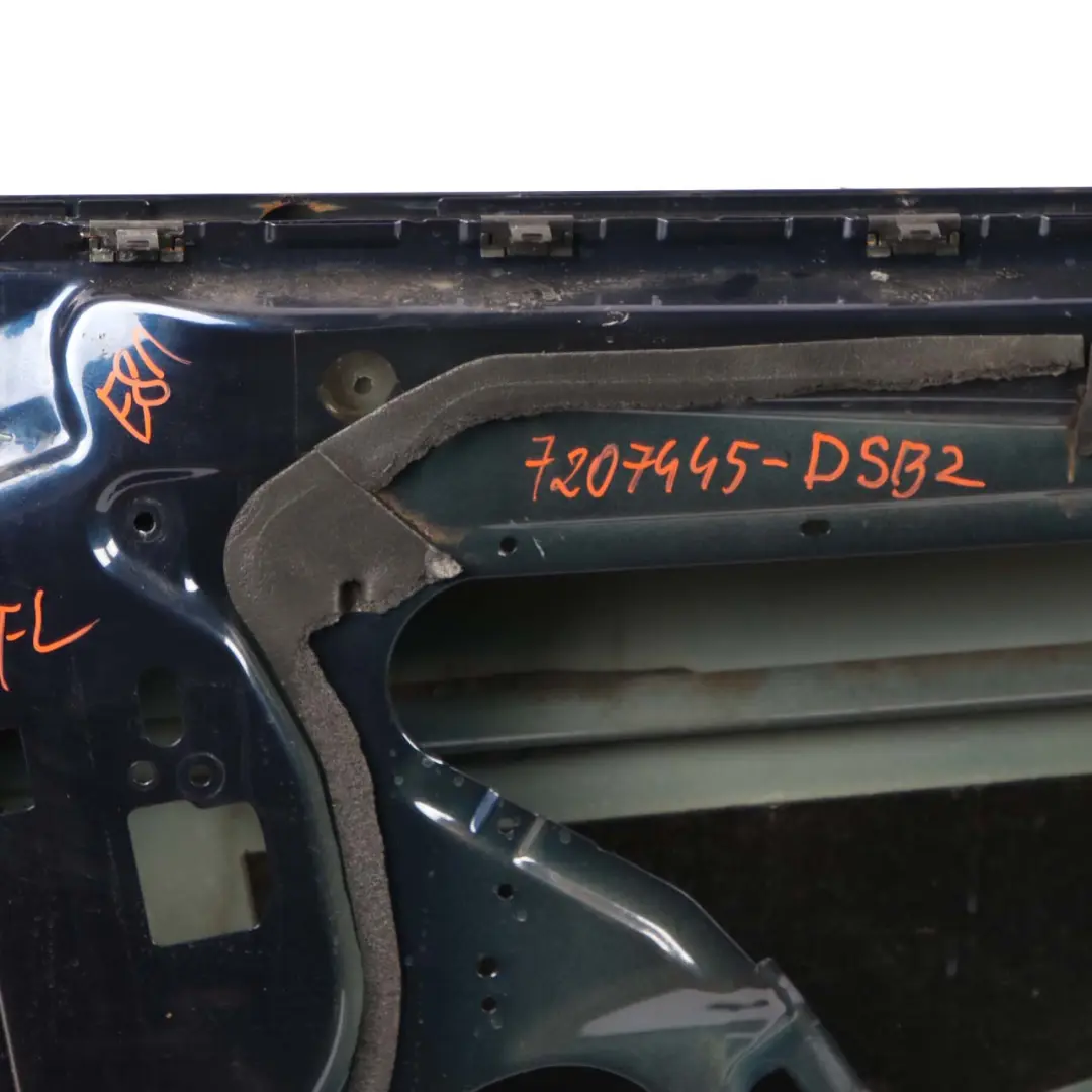 Door Front Left N/S E82 E88 Tiefseeblau Deep Sea Blue Metallic - A76 to BMW E81 with Part number 7207445 BMW E81 Door Front Left N/S E82 E88 Tiefseeblau Deep Sea Blue Metallic - A76 - SKU 7207445-DSB2 - Part number 7207445