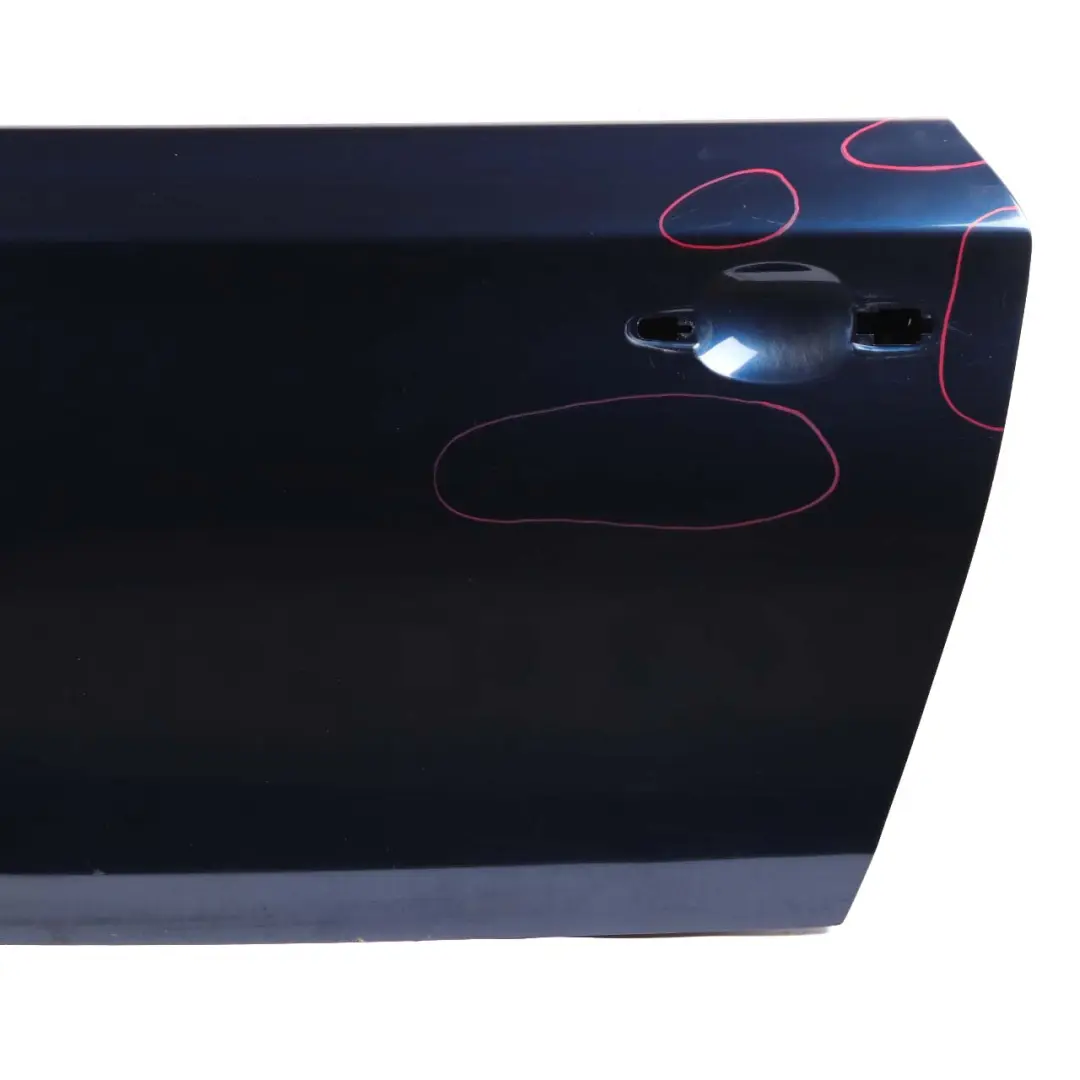 BMW E81 Door Front Left N/S E82 E88 Tiefseeblau Deep Sea Blue Metallic - A76 - SKU 7207445-DSB2 - Part number 7207445