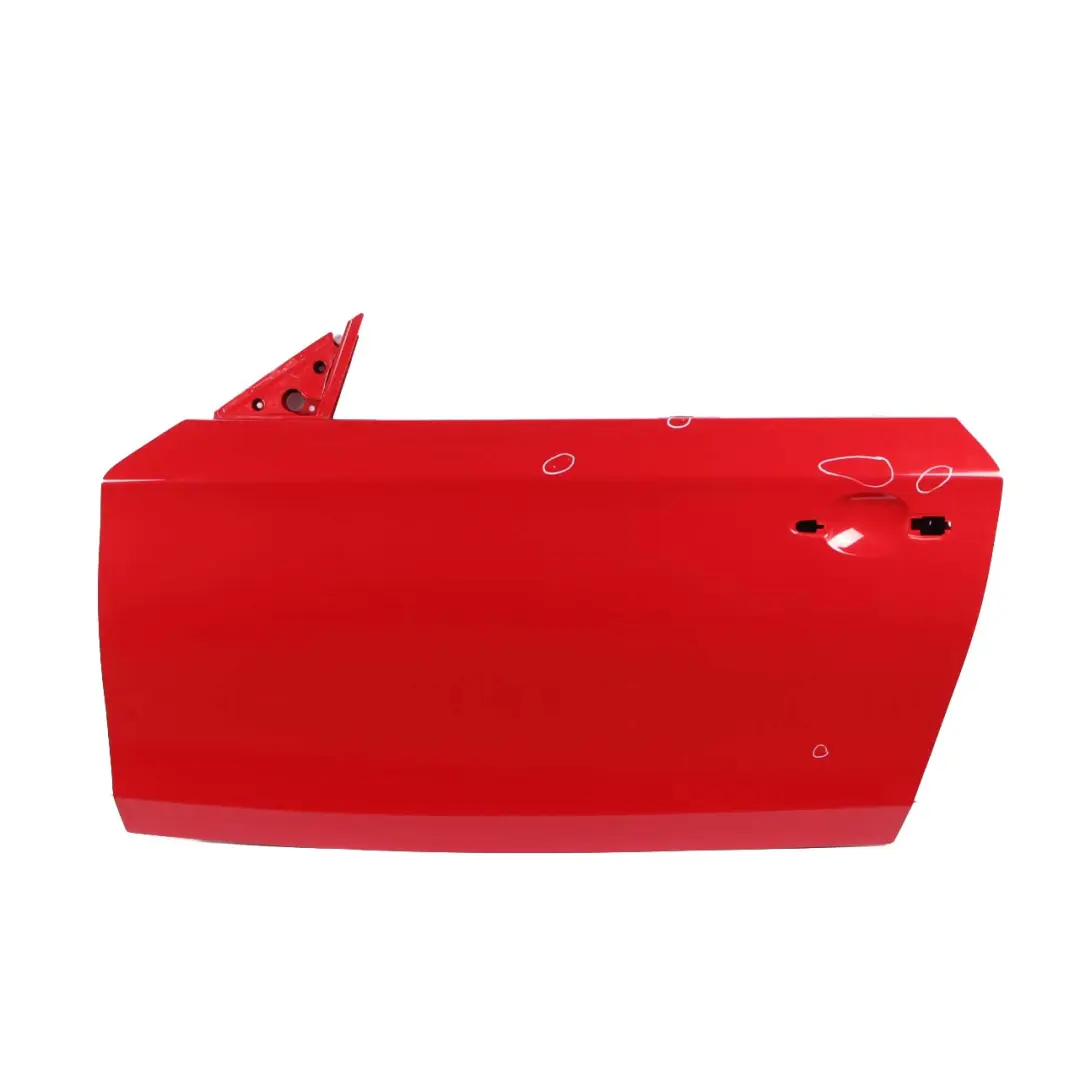 Door Front Left N/S E82 E88 Karmesinrot Crimson Red - A61 to BMW E81 with Part number 7207445 BMW E81 Door Front Left N/S E82 E88 Karmesinrot Crimson Red - A61 - SKU 7207445-KAR - Part number 7207445