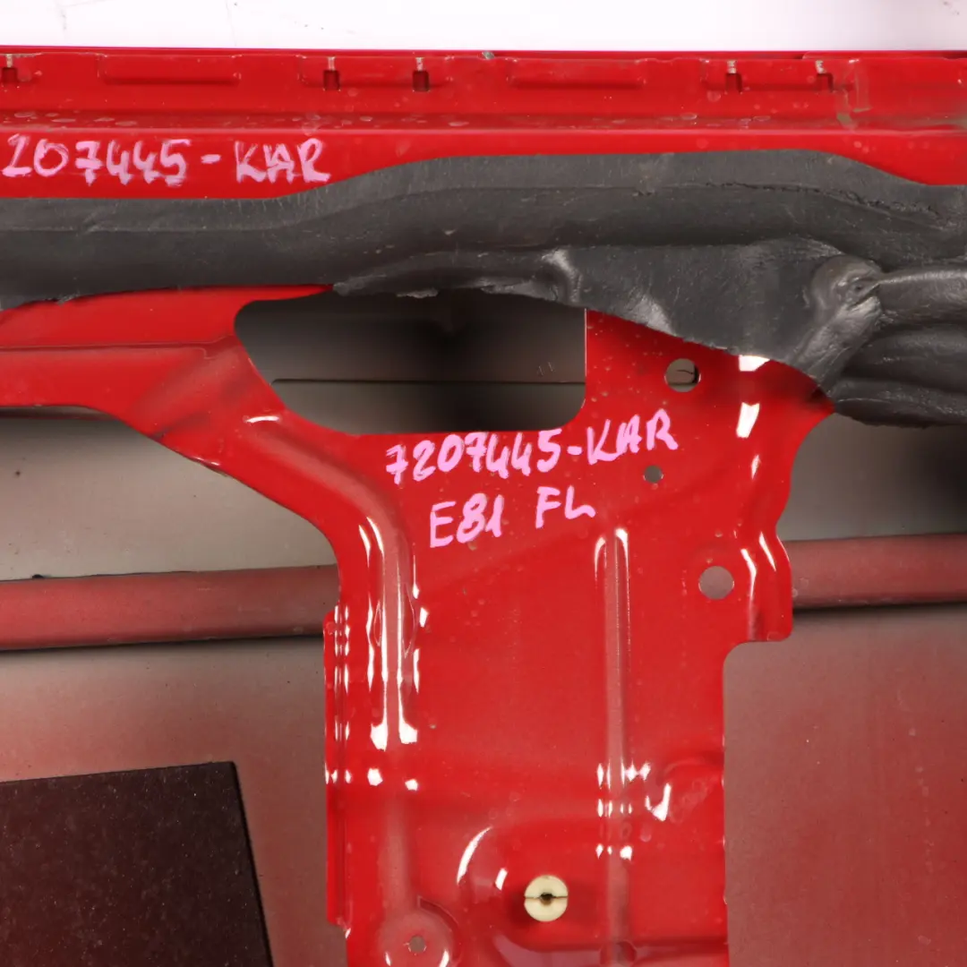 Door Front Left N/S E82 E88 Karmesinrot Crimson Red - A61 to BMW E81 with Part number 7207445 BMW E81 Door Front Left N/S E82 E88 Karmesinrot Crimson Red - A61 - SKU 7207445-KAR - Part number 7207445