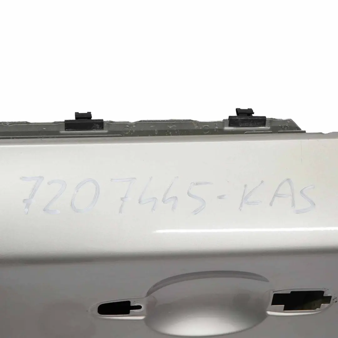 Puerta Delantera Izquierda E88 Kaschmirsilber Cashmere Silver - A72 para BMW E81 E82 con número de pieza 7207445 BMW E81 E82 Puerta Delantera Izquierda E88 Kaschmirsilber Cashmere Silver - A72 - SKU 7207445-KAS - Número de pieza 7207445