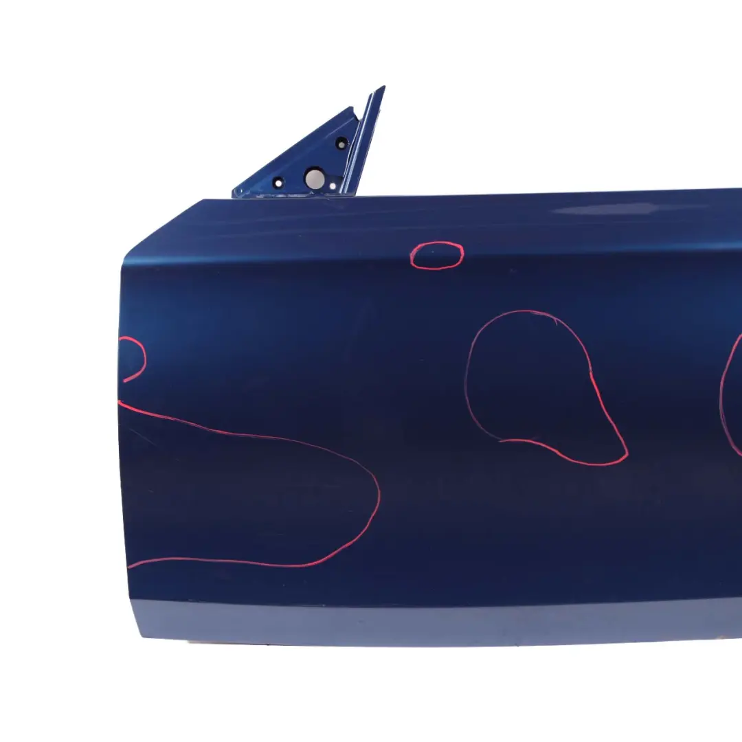 Door Front Left N/S Le Mans Blau Blue Metallic - 381 to BMW 1 E81 E82 E88 2 with Part number 7207445 BMW 1 E81 E82 E88 2 Door Front Left N/S Le Mans Blau Blue Metallic - 381 - SKU 7207445-LMB2 - Part number 7207445