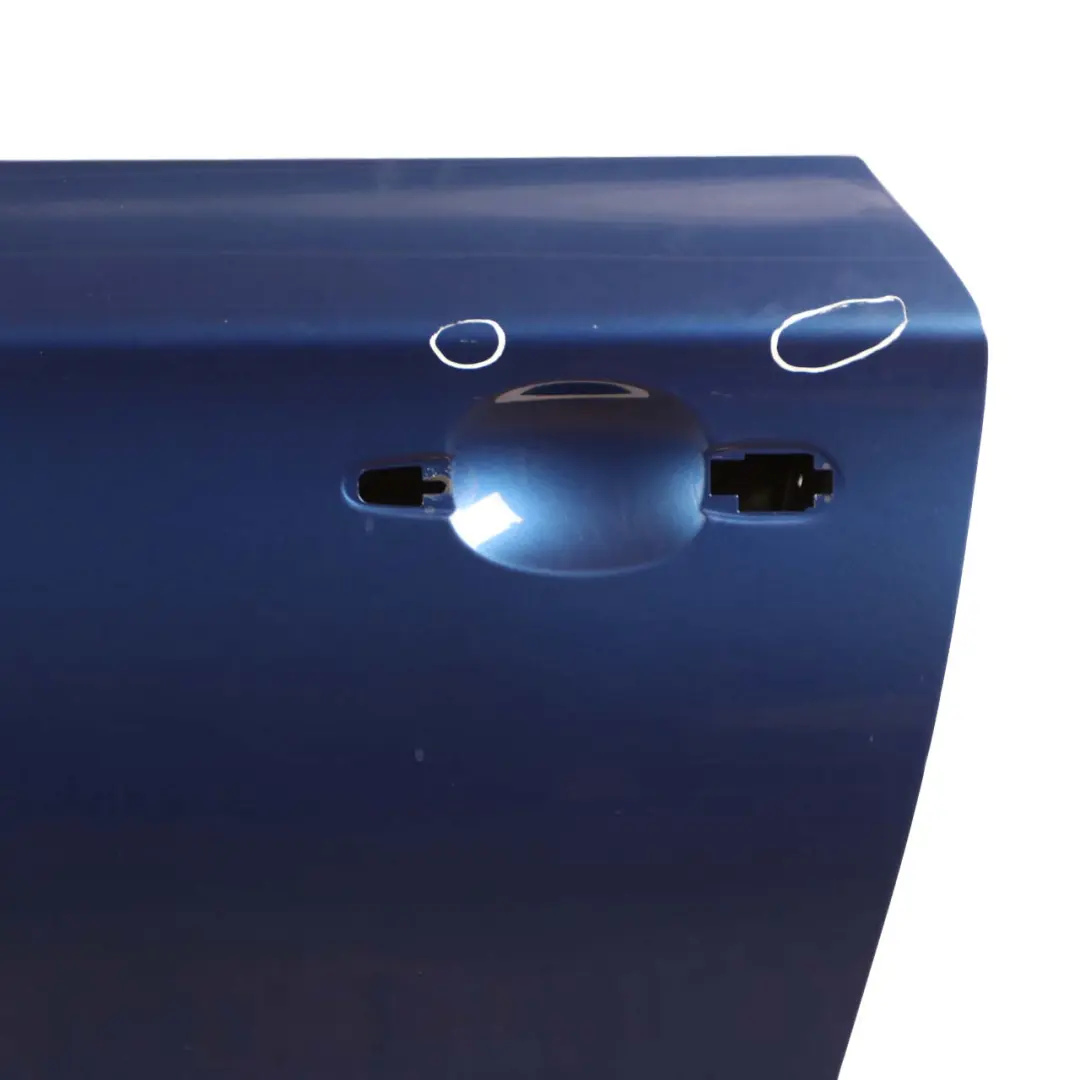 BMW 1 E81 E82 E88 Door Front Left N/S Montegoblau Montego Blue Metallic - A51 - SKU 7207445-MTB - Part number 7207445