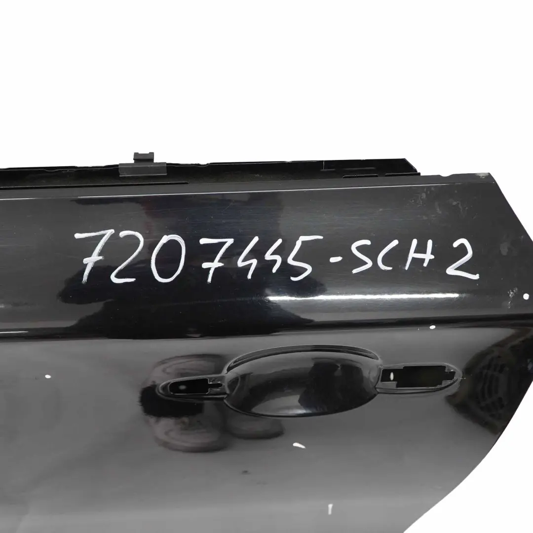 BMW E81 E82 E88 Porte Avant Gauche Schwarz 2 Noir - 668 - SKU 7207445-SCH2 - Numéro de pièce 7207445