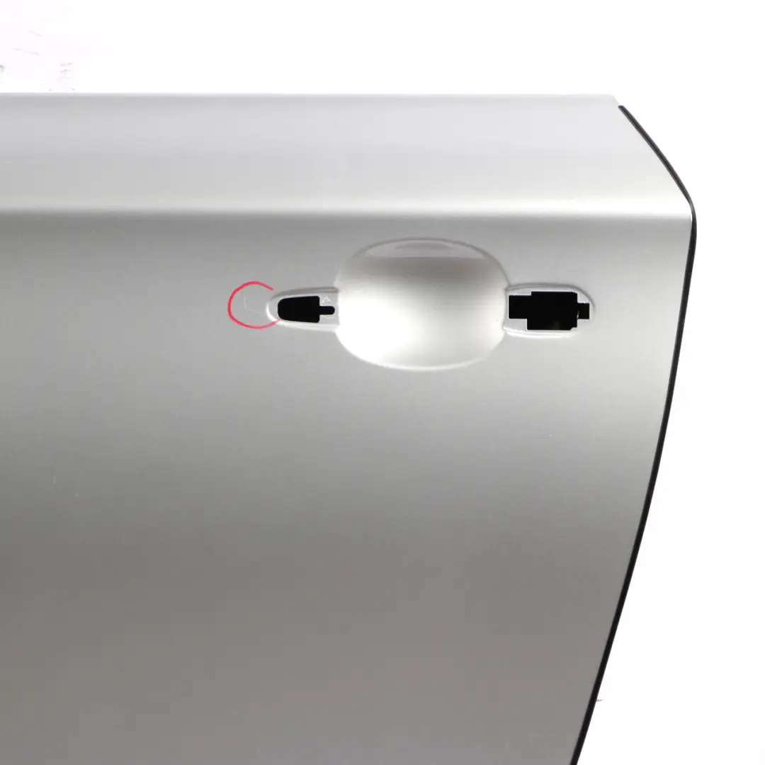 Door Front Left N/S Titansilber Titan Silver Metallic - 354 to BMW 1 E81 E82 E88 with Part number 7207445 BMW 1 E81 E82 E88 Door Front Left N/S Titansilber Titan Silver Metallic - 354 - SKU 7207445-TS3 - Part number 7207445