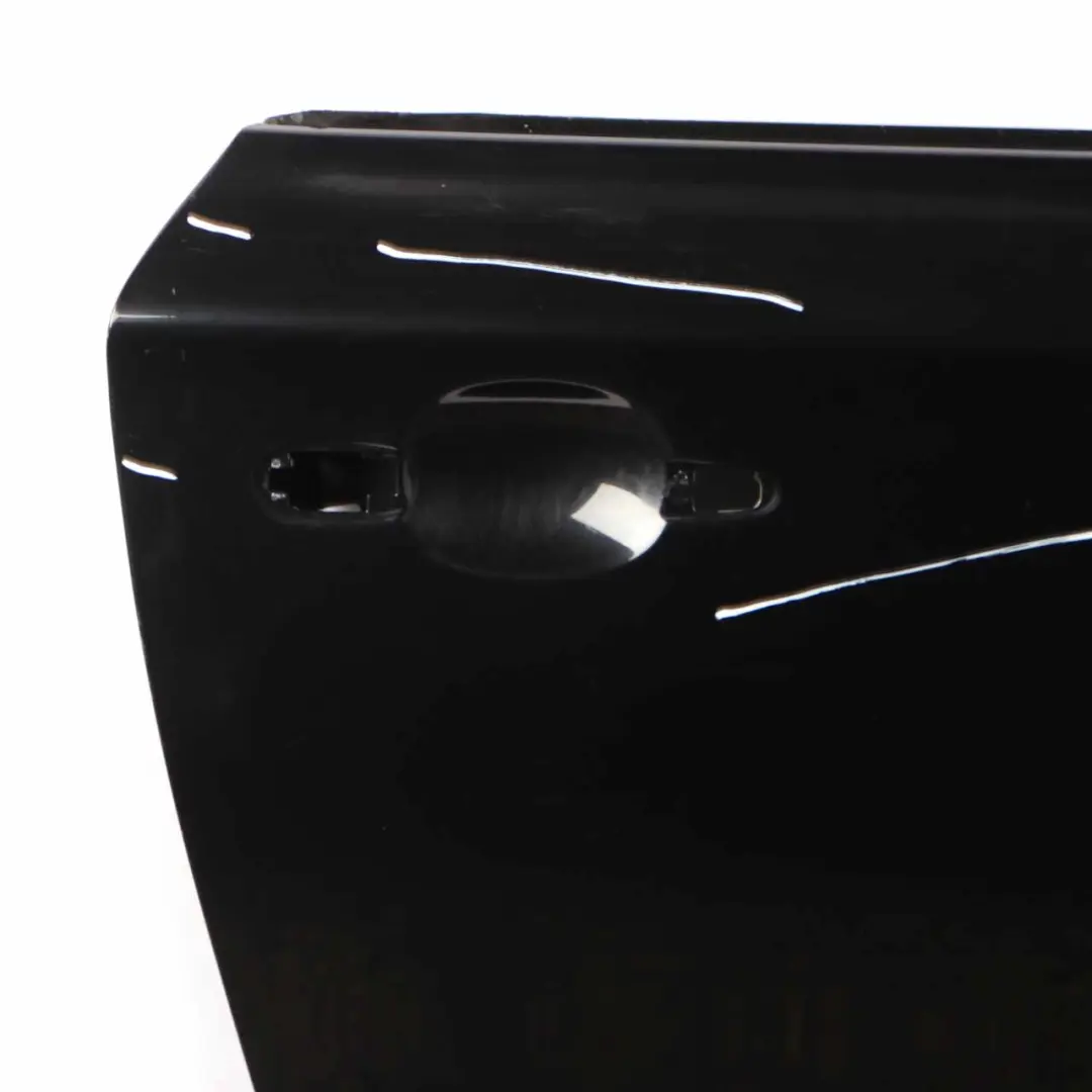 Door Front Right O/S BMW E81 E82 E88 Black Sapphire Metallic - 475 to with Part number 7207446 Door Front Right O/S BMW E81 E82 E88 Black Sapphire Metallic - 475 - SKU 7207446-BS1 - Part number 7207446