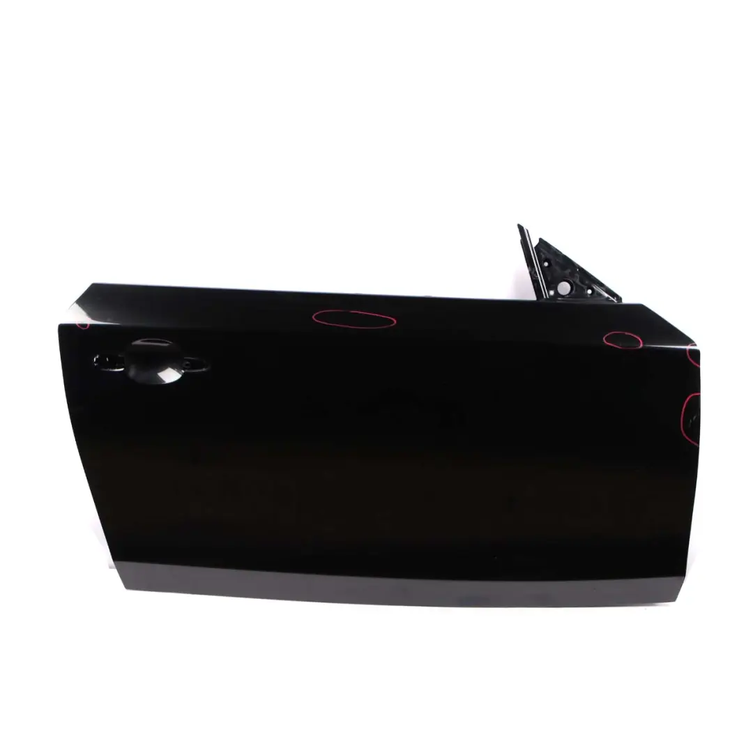 Door Front Right O/S BMW E81 E82 E88 Black Sapphire Metallic - 475 to with Part number 7207446 Door Front Right O/S BMW E81 E82 E88 Black Sapphire Metallic - 475 - SKU 7207446-BS3 - Part number 7207446