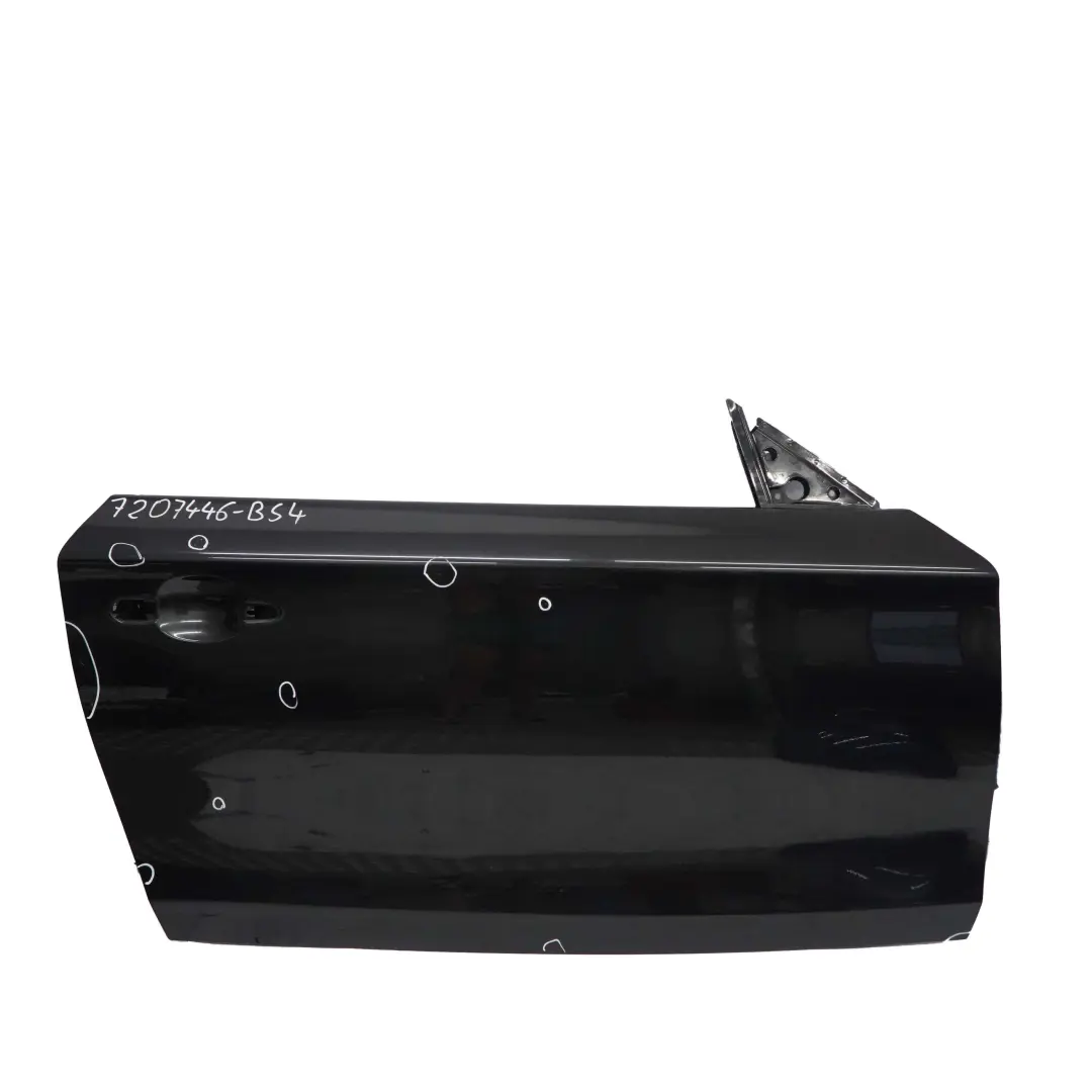 BMW E81 Puerta Delantera Derecha E82 E88 Zafiro Negro Metalizado - 475 - SKU 7207446-BS4 - Número de pieza 7207446