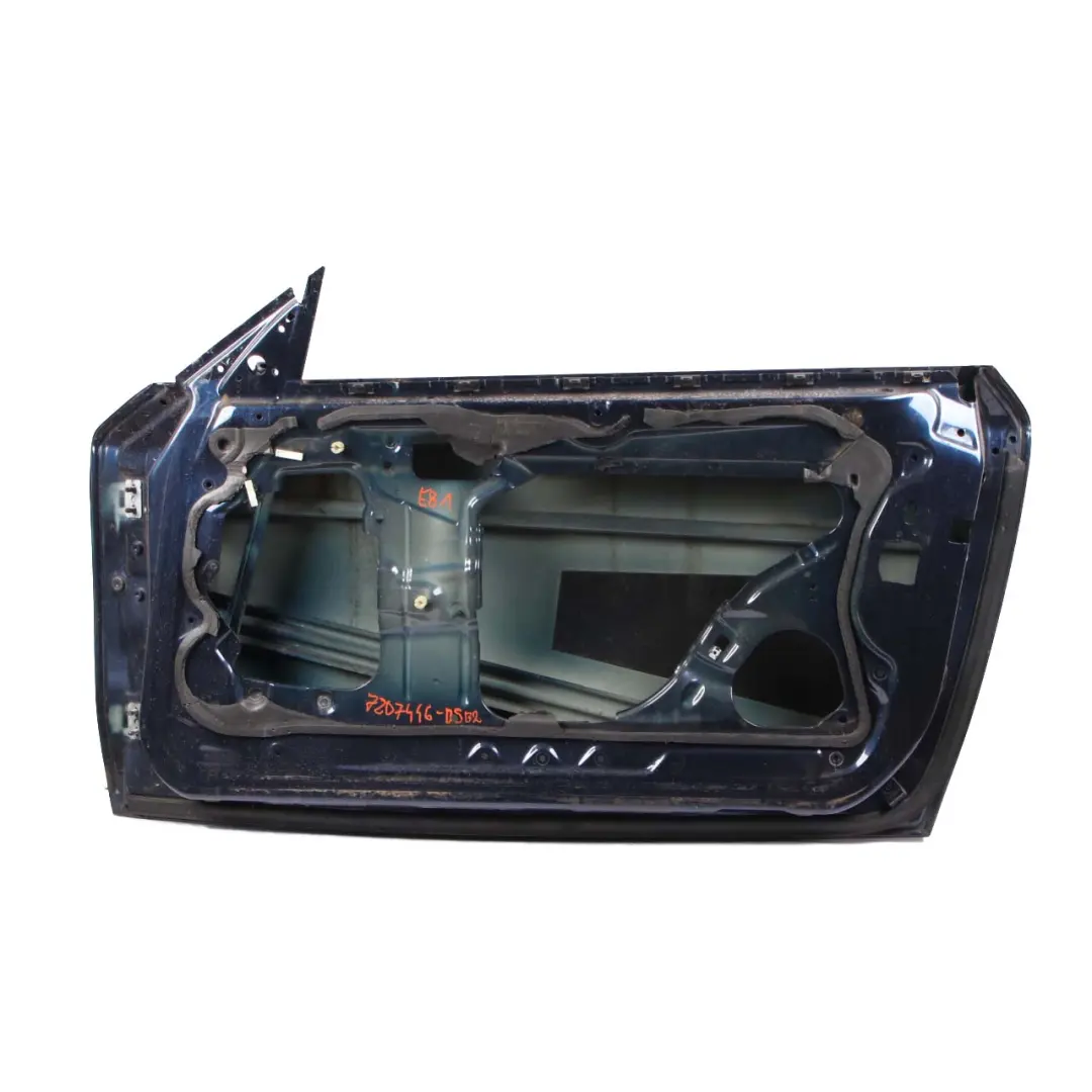 Door Front Right O/S Tiefseeblau Deep Sea Blue - A76 to BMW E81 E82 E88 with Part number 7207446 BMW E81 E82 E88 Door Front Right O/S Tiefseeblau Deep Sea Blue - A76 - SKU 7207446-DSB2 - Part number 7207446