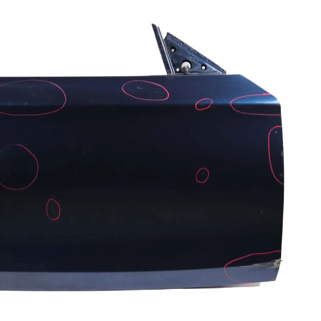 BMW E81 E82 E88 Door Front Right O/S Tiefseeblau Deep Sea Blue - A76 - SKU 7207446-DSB2 - Part number 7207446