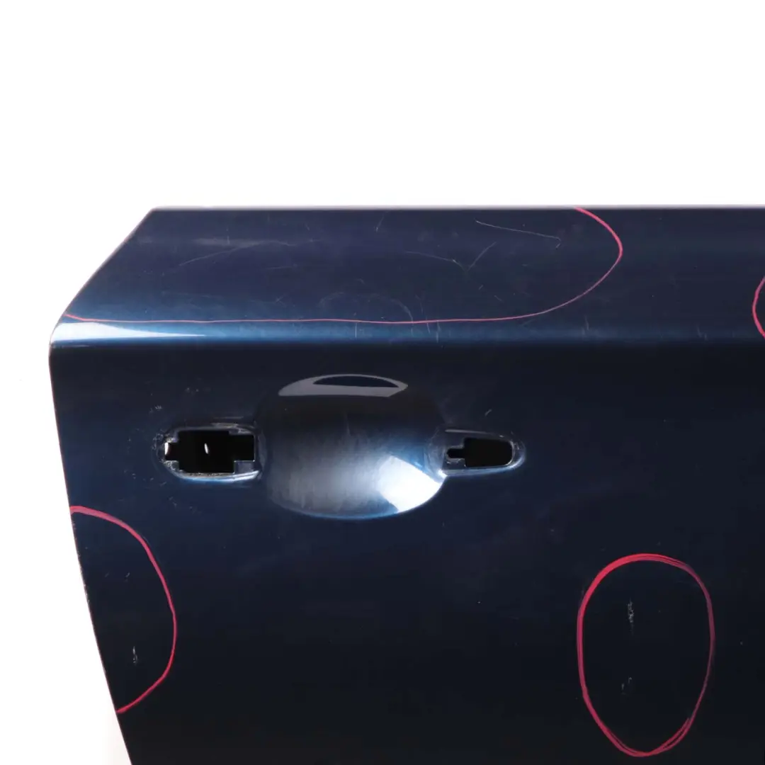 Door Front Right O/S Tiefseeblau Deep Sea Blue - A76 to BMW E81 E82 E88 with Part number 7207446 BMW E81 E82 E88 Door Front Right O/S Tiefseeblau Deep Sea Blue - A76 - SKU 7207446-DSB2 - Part number 7207446