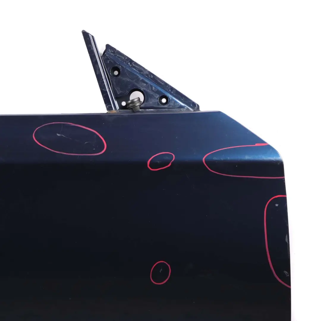 BMW E81 E82 E88 Door Front Right O/S Tiefseeblau Deep Sea Blue - A76 - SKU 7207446-DSB2 - Part number 7207446